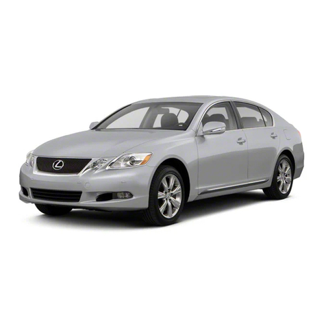 Lexus GS 460 User manual
