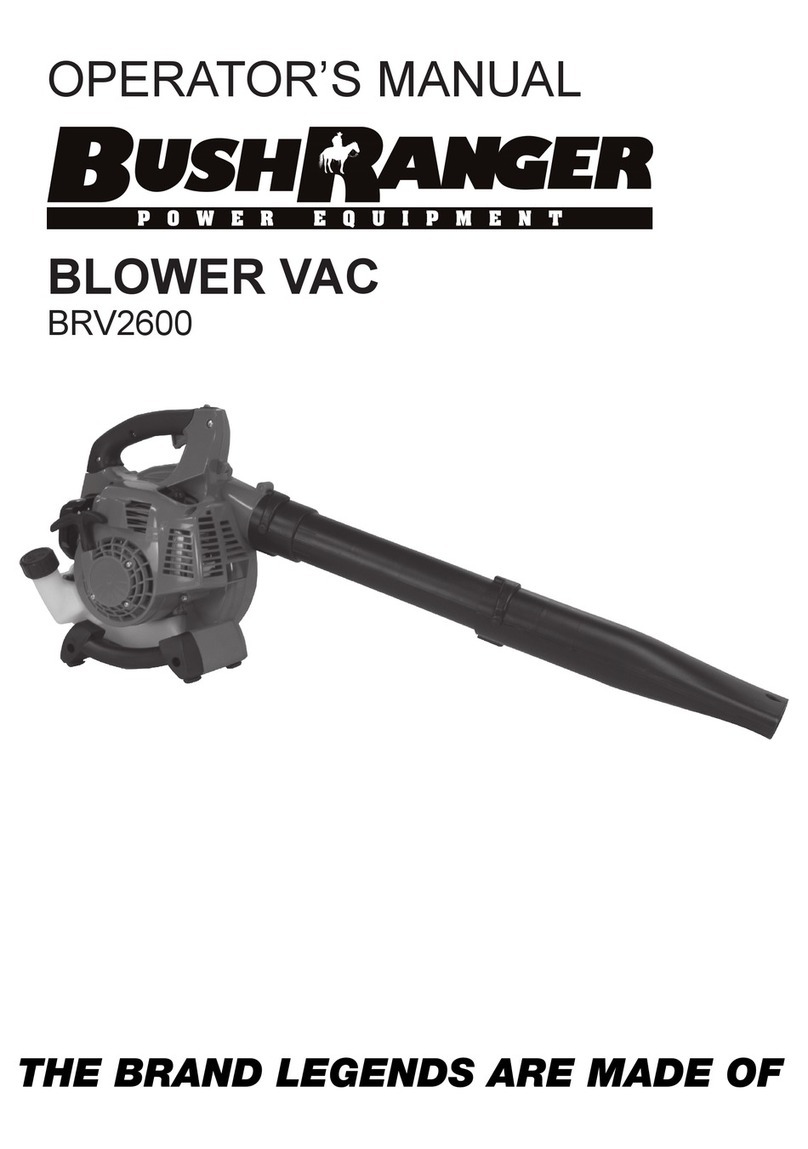 Bushranger BRV2600 Operator's manual
