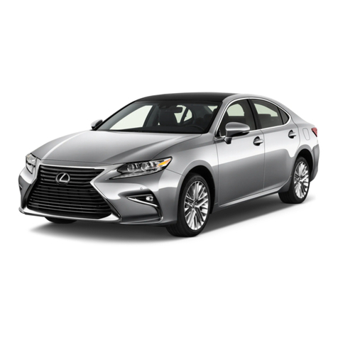 Lexus ES350 User manual