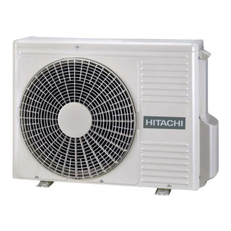 Hitachi RAS-2HVNP1 User manual