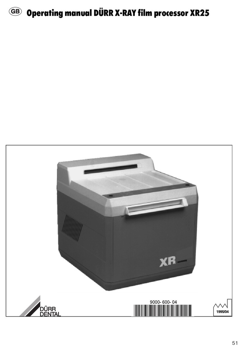 Durr XR25 operating manual