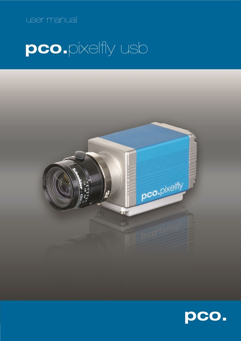 Pco pixelfly usb User manual