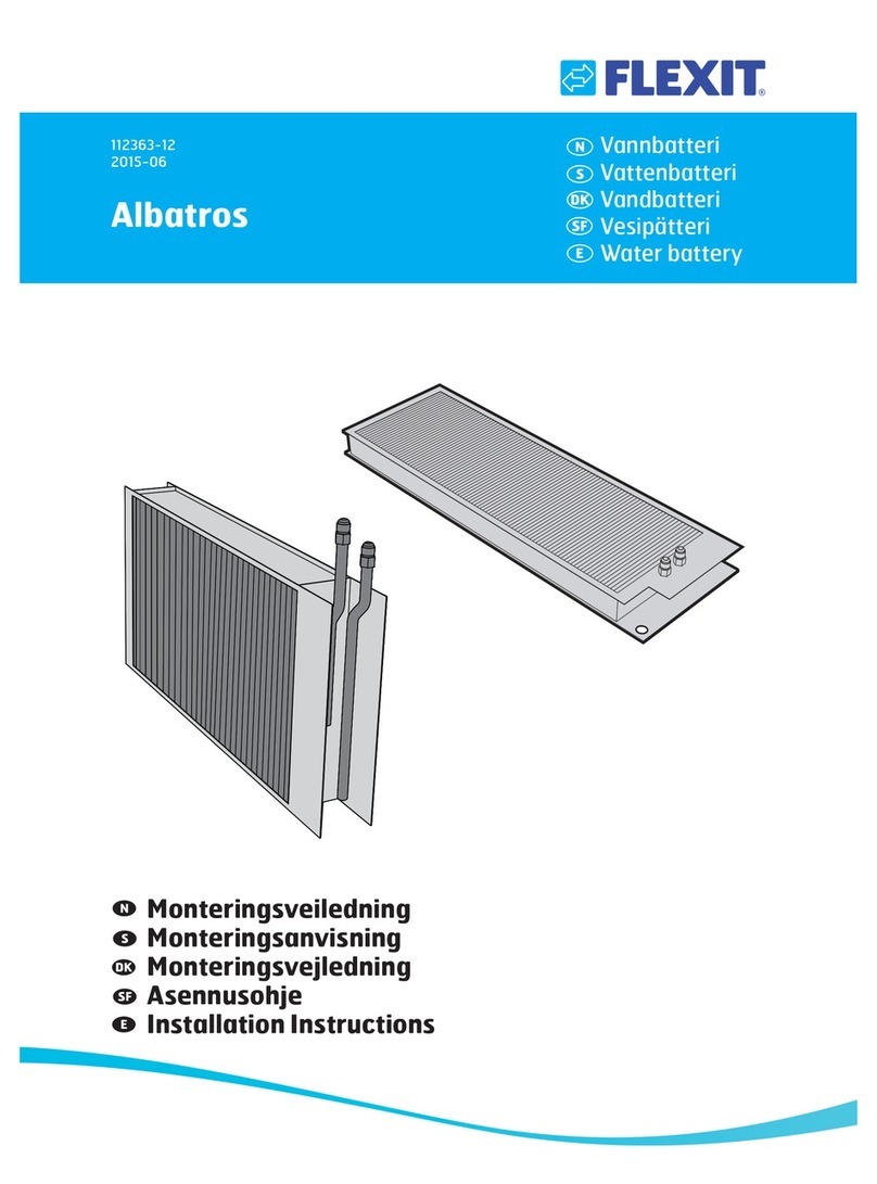 Flexit Albatros installation instructions