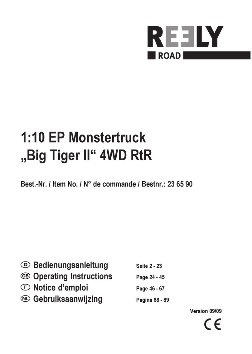 Reely Big Tiger II User manual