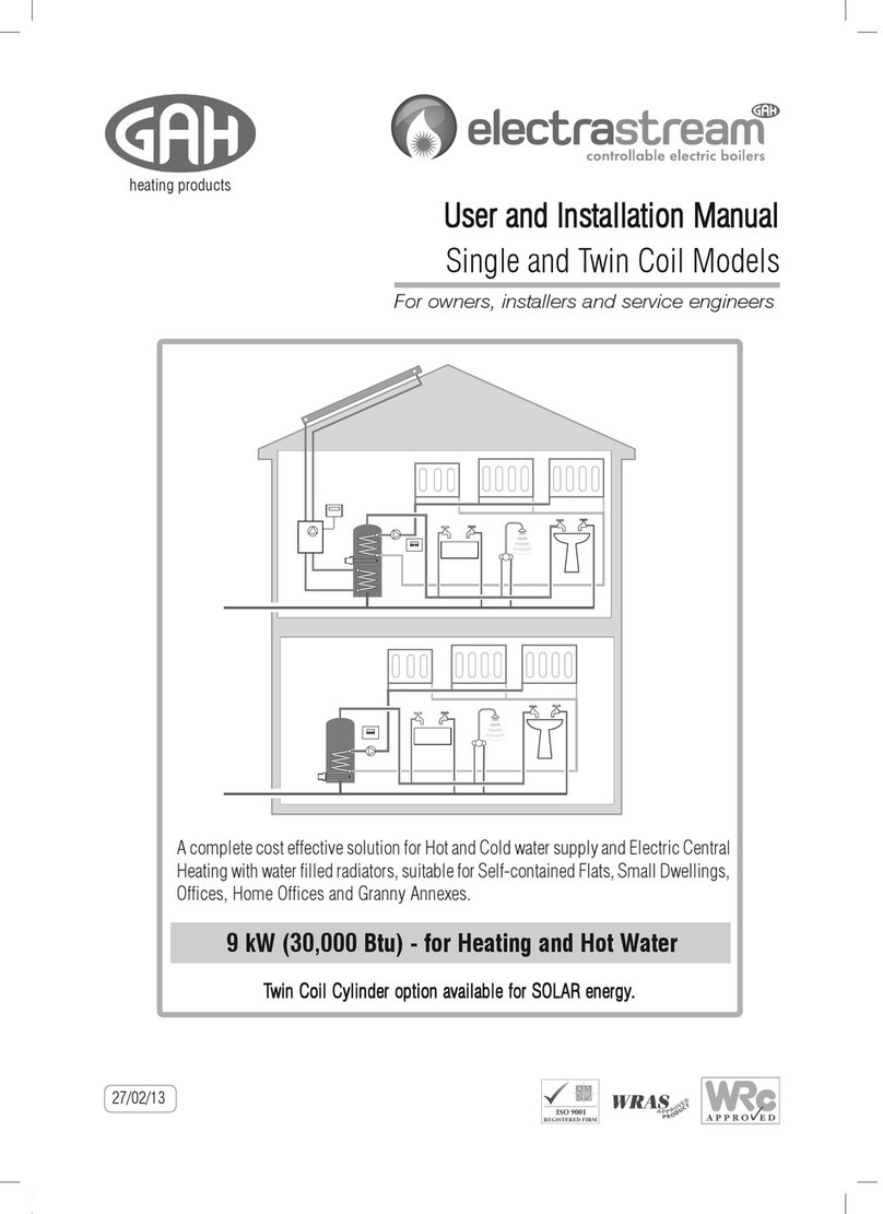 GAH Electrastream User and installation manual