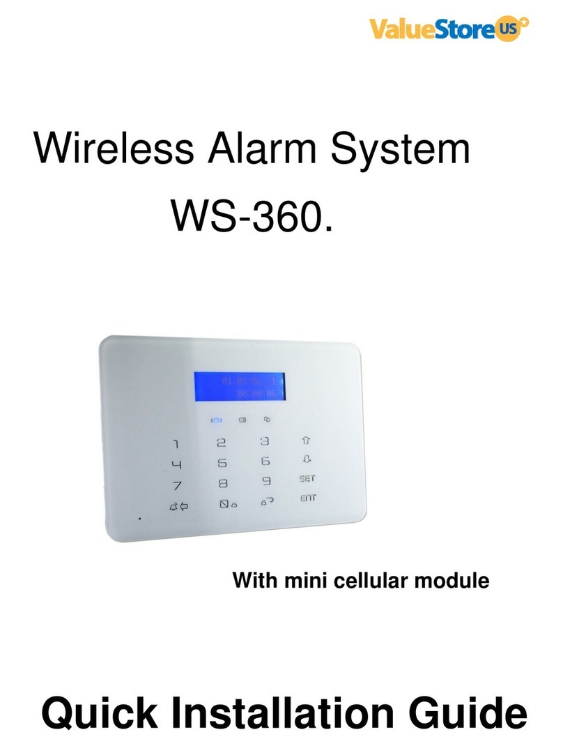 ValueStore US WS-360 User manual