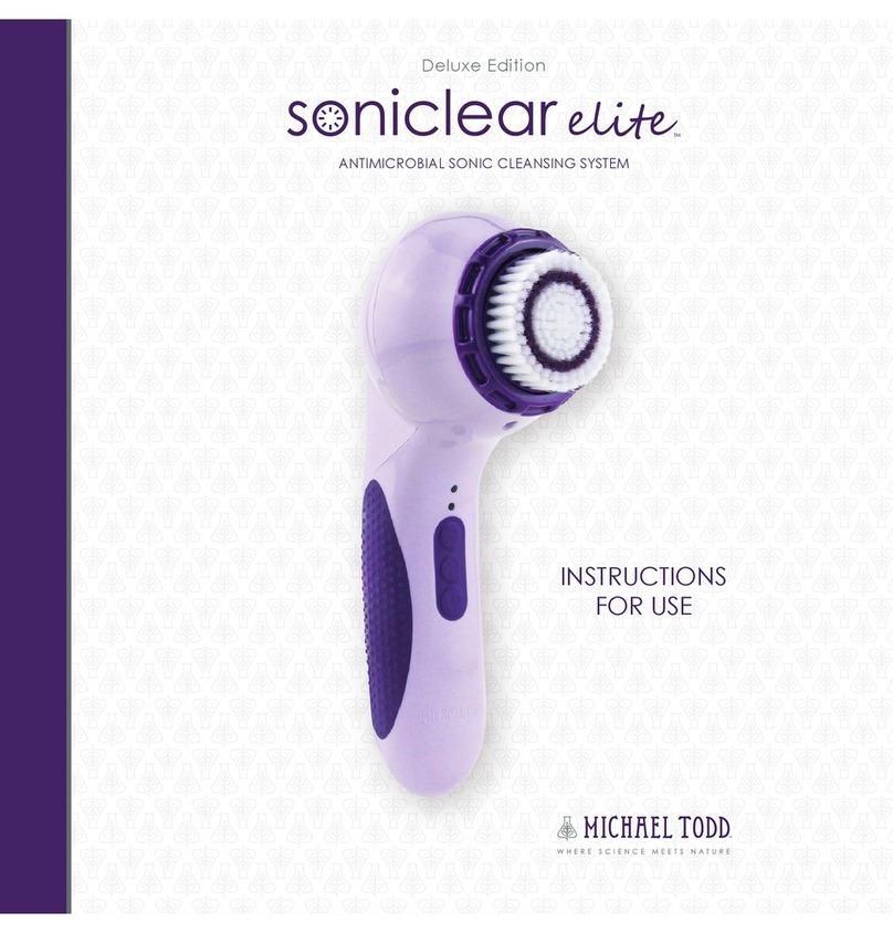 Soniclear Elite DELUXE Instructions for use