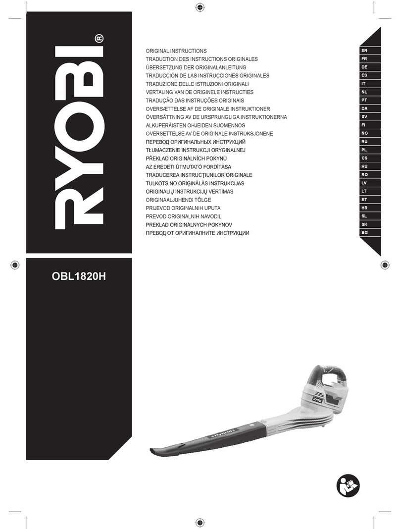 Ryobi OBL1820H Original instructions