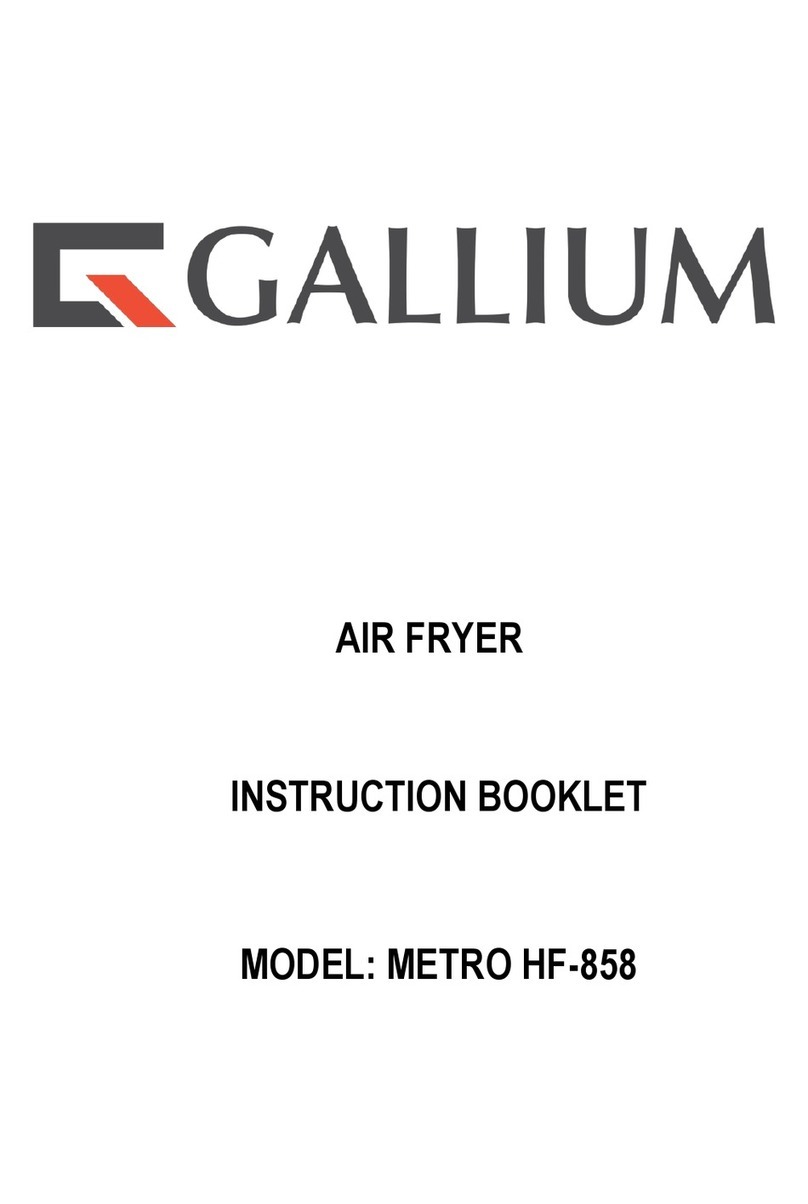 Gallium METRO HF-858 Instruction booklet