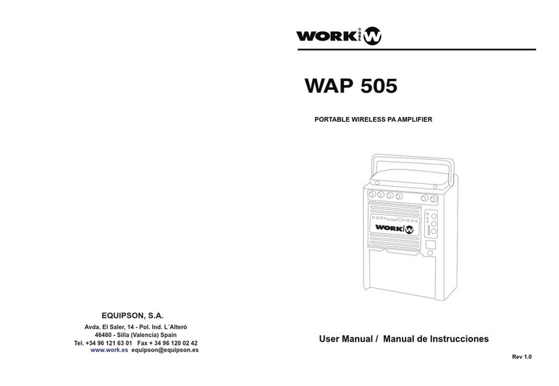 WorkPro WAP 505 User manual