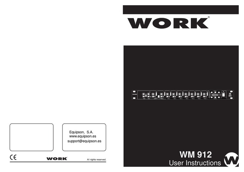 WorkPro WM 912 User manual