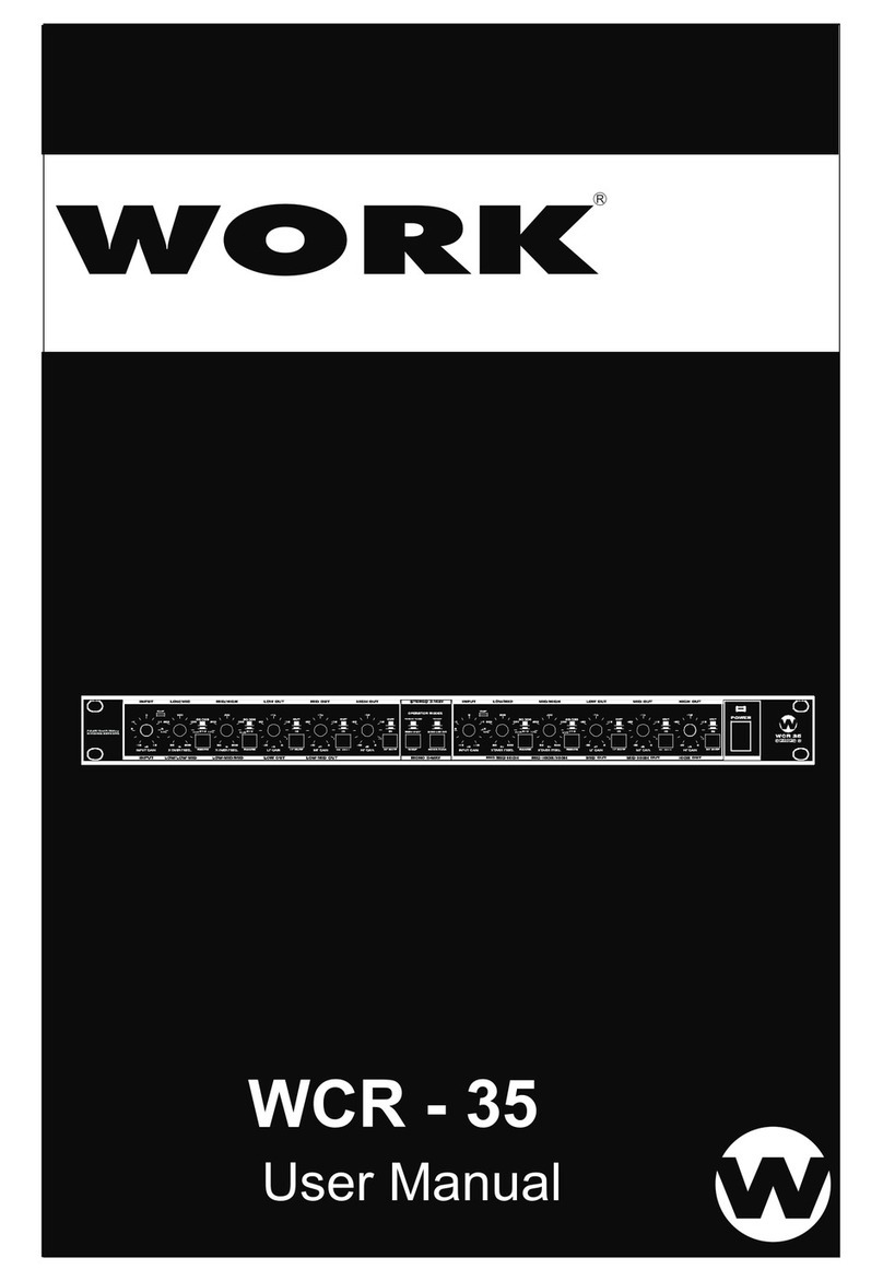 WorkPro WCR - 35 user manual