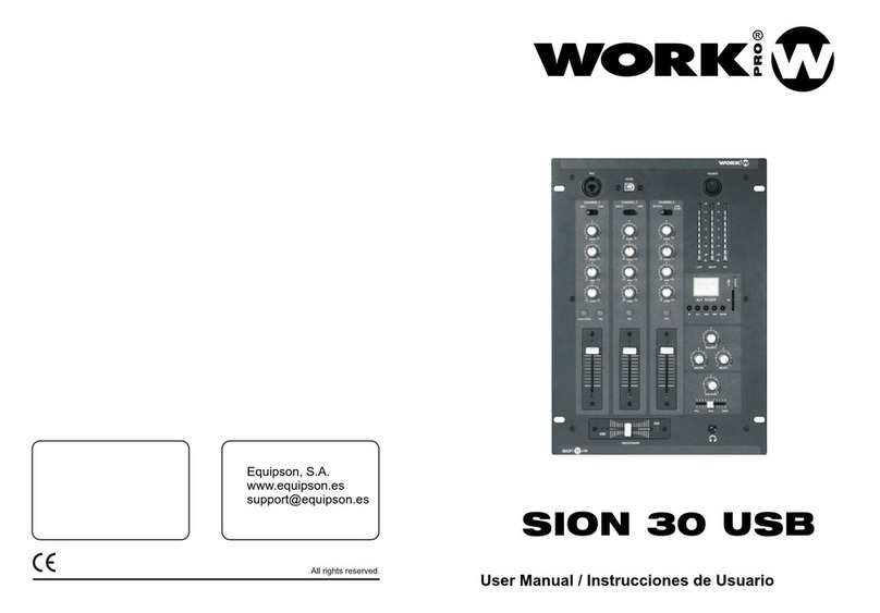 WorkPro SION 30 USB User manual