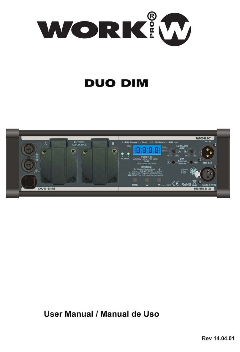 WorkPro DUO DIM User manual