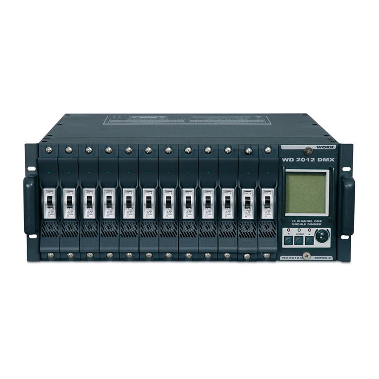 WorkPro WD 2012 DMX User manual