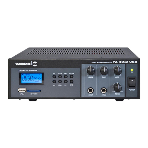 WorkPro PA 40/2 USB User manual