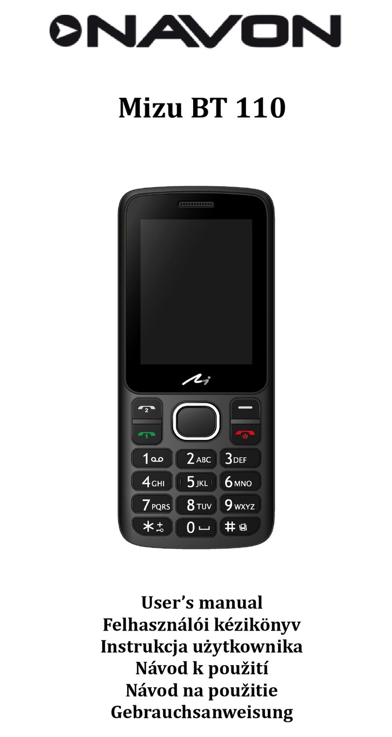 Navon Mizu BT 110 User manual