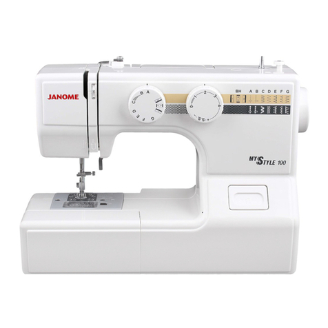 Janome MyStyle 100 Service manual