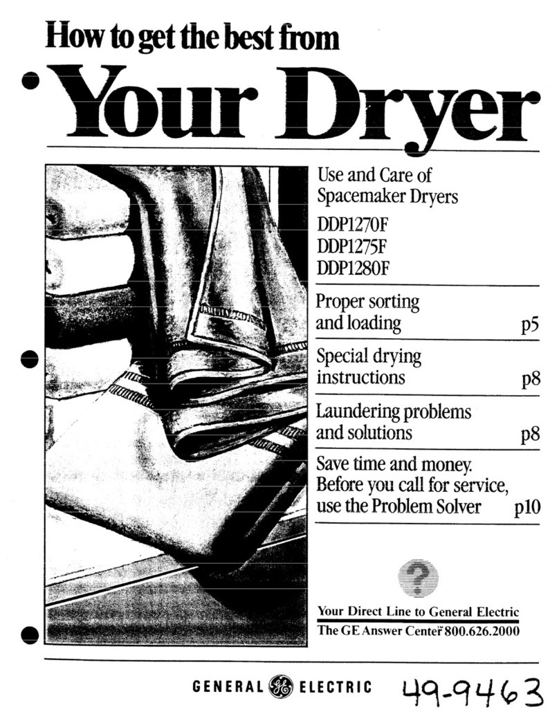 GE DDP1275F Installation instructions