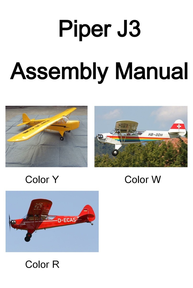 General Hobby Piper J3 Assembly manual