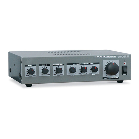 WorkPro PA 50 User manual