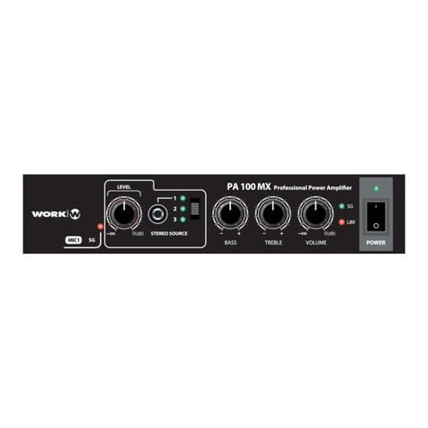 WorkPro PA 100 MX User manual