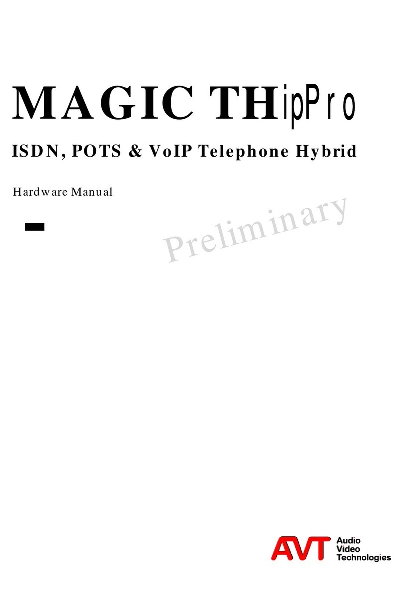 AVT MAGIC THipPro User manual