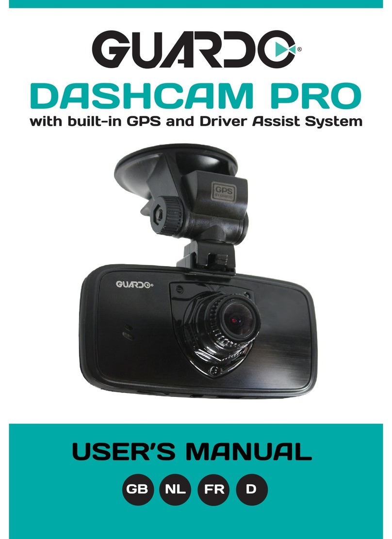 TE-Group Guardo Dashcam Pro user manual