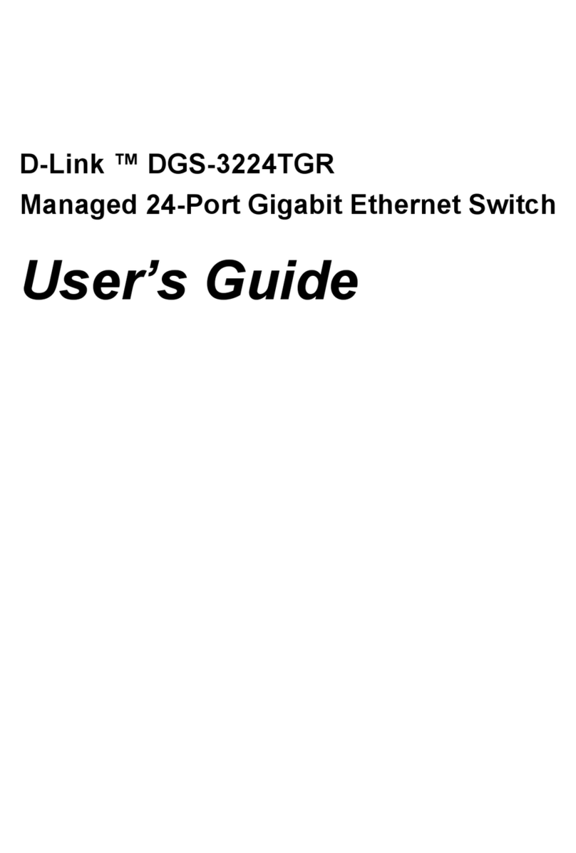 D-Link DGS-3224TGR - Switch User manual
