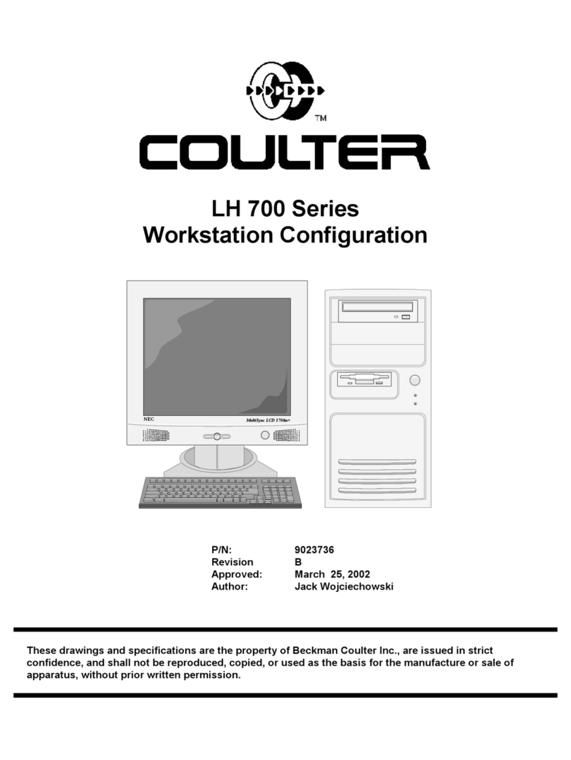 COULTER LH 700 Series Configuration