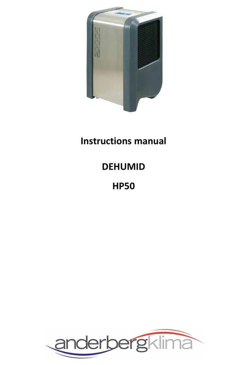 ANDERBERG KLIMA HP50 instruction manual