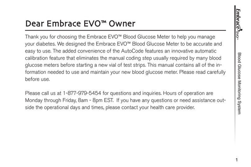 embrace EVO owner's manual