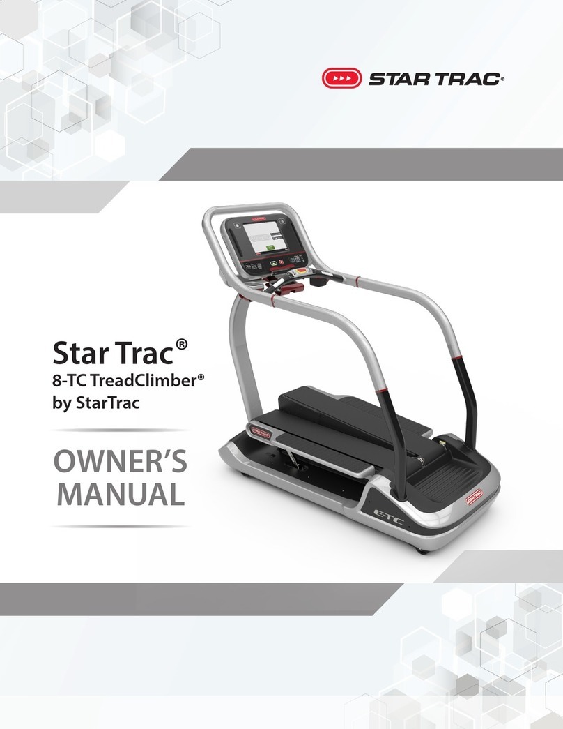 Star Trac 8 SERIES User manual