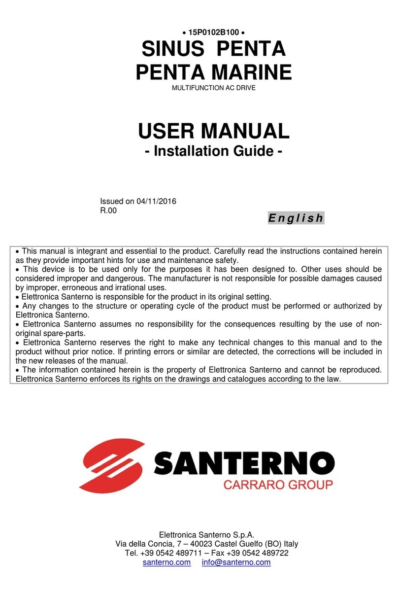 Santerno PENTA MARINE user manual