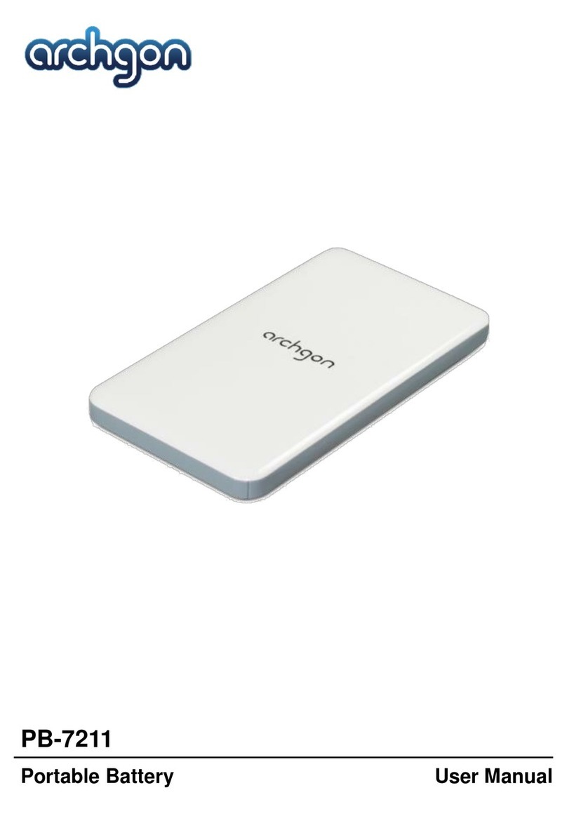 archgon PB-7211 user manual