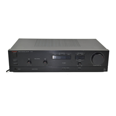 Luxman LV-100 User manual