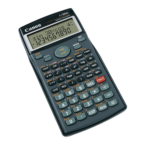 Canon F-788dx Operation manual