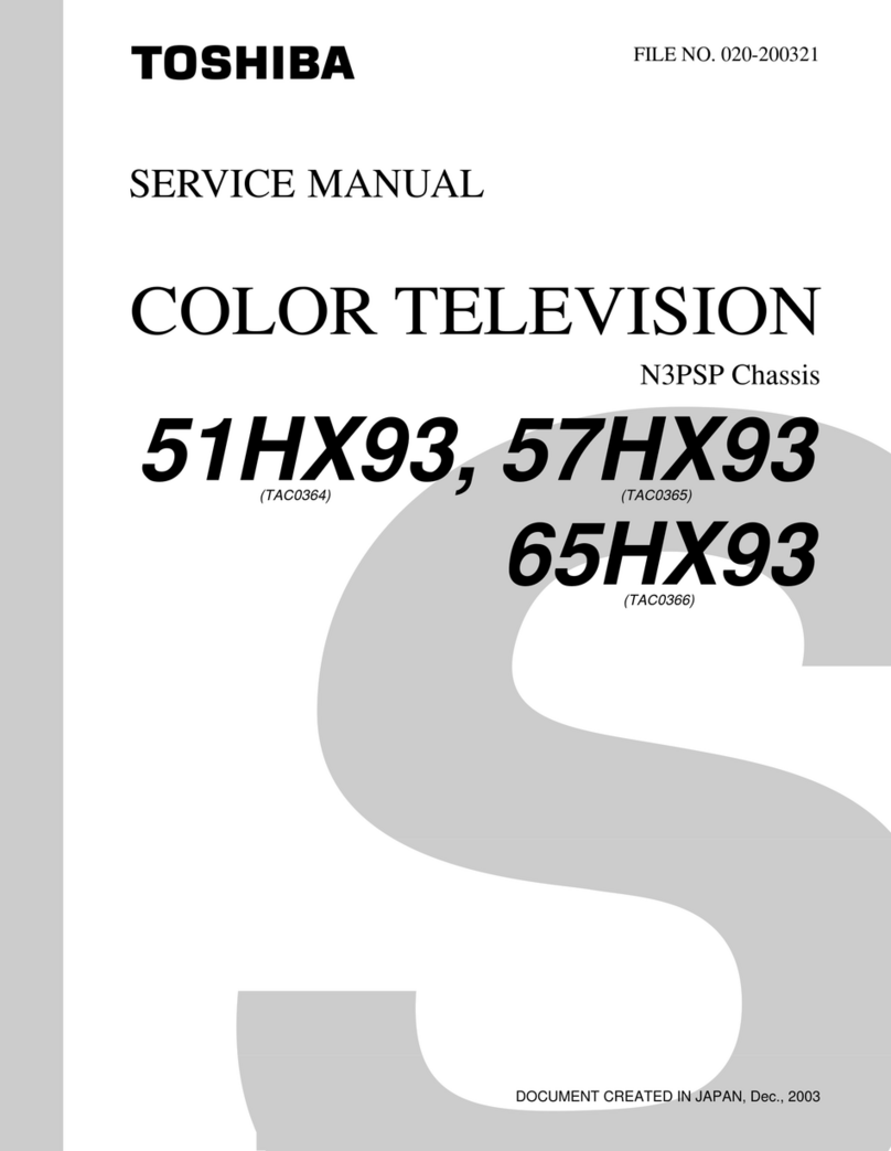 Toshiba 51HX93 User manual