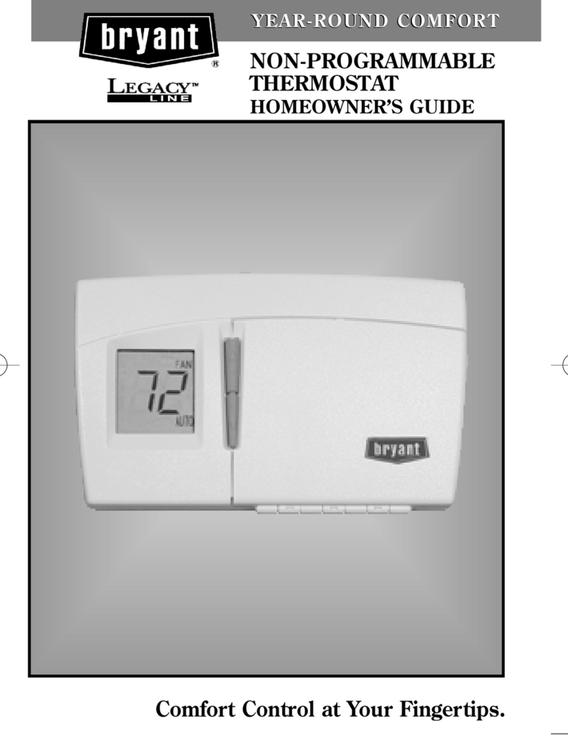 Bryant OM17-58 User manual