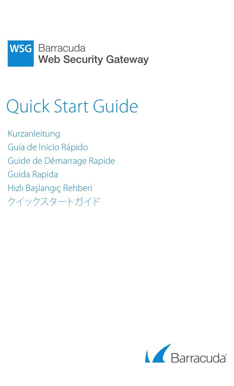 Barracuda WSG quick start guide