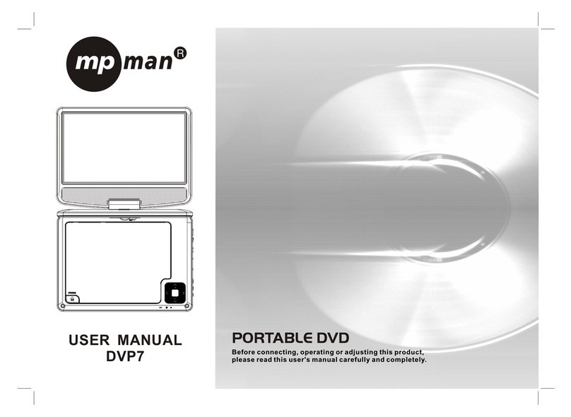 MP-Man DVP7 User manual