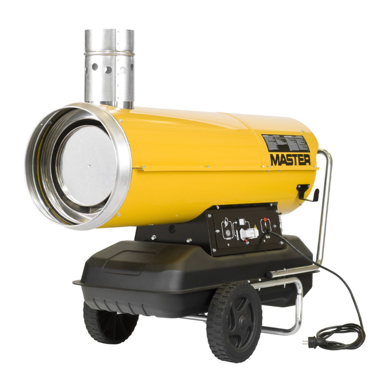 Master BV 110 E User manual