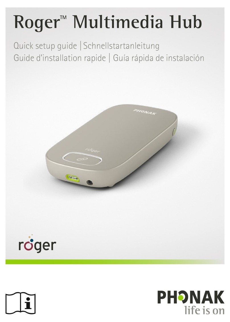Phonak roger Quick setup guide