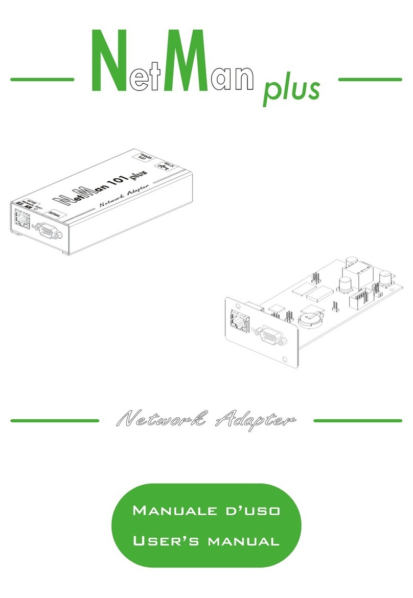 NetMan 102 plus user manual