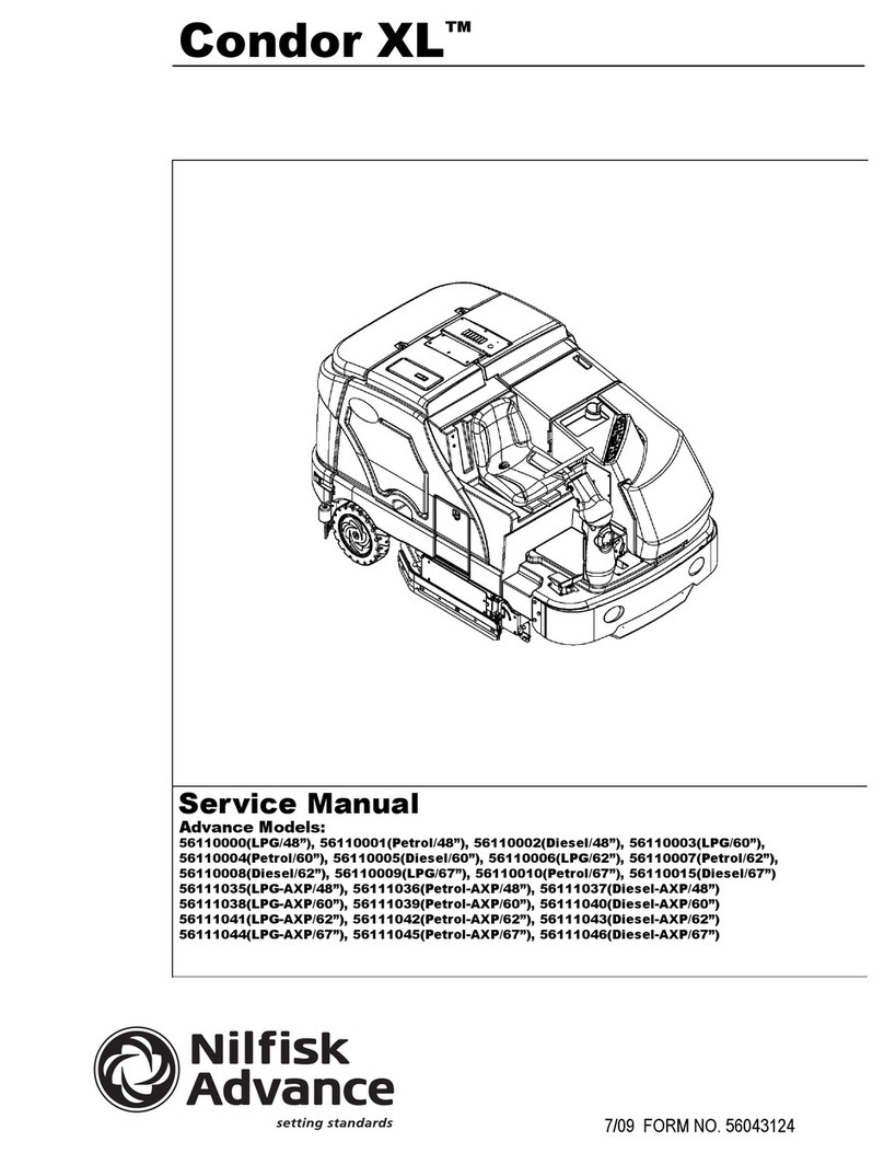 Nilfisk-Advance Condor XL User manual