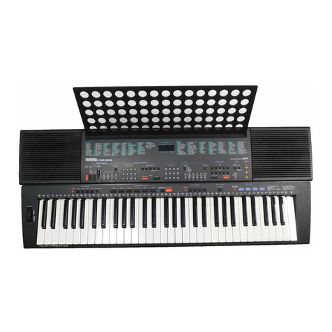 Yamaha PortaTone PSR-400 User manual Yamaha PortaTone PSR-400 User manual