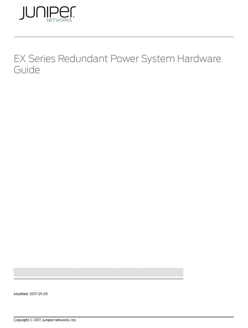 Juniper EX2200 Series Installation instructions