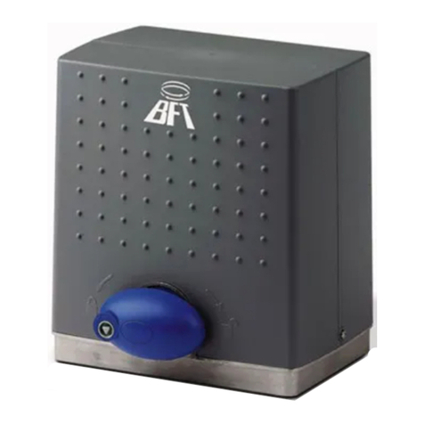 BFT DEIMOS BT + QSC D MA Installation and user manual BFT DEIMOS BT + QSC D MA Installation and user manual