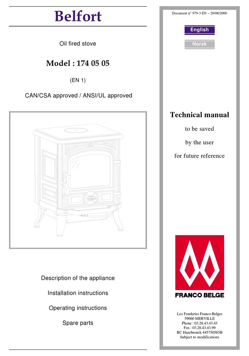 FRANCO BELGE 174 05 05 User manual