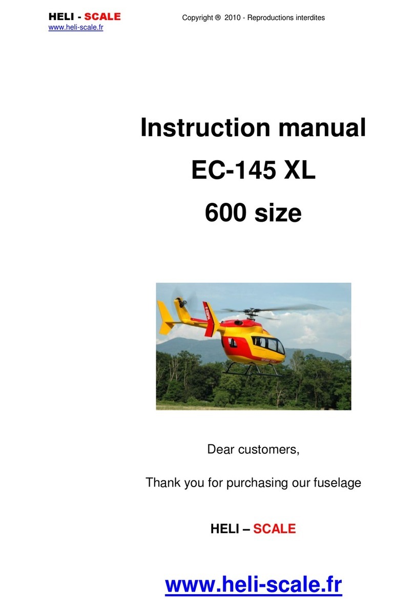 Heli-scale EC-145 XL 600 size instruction manual Heli-scale EC-145 XL 600 size instruction manual